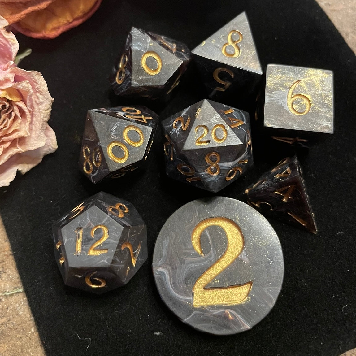 Dwarven Mine Dice (Full Set + D2)