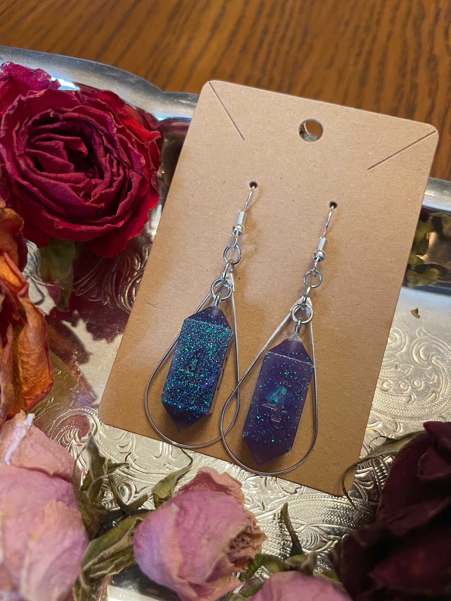 Crystal Nebula D4 Earrings