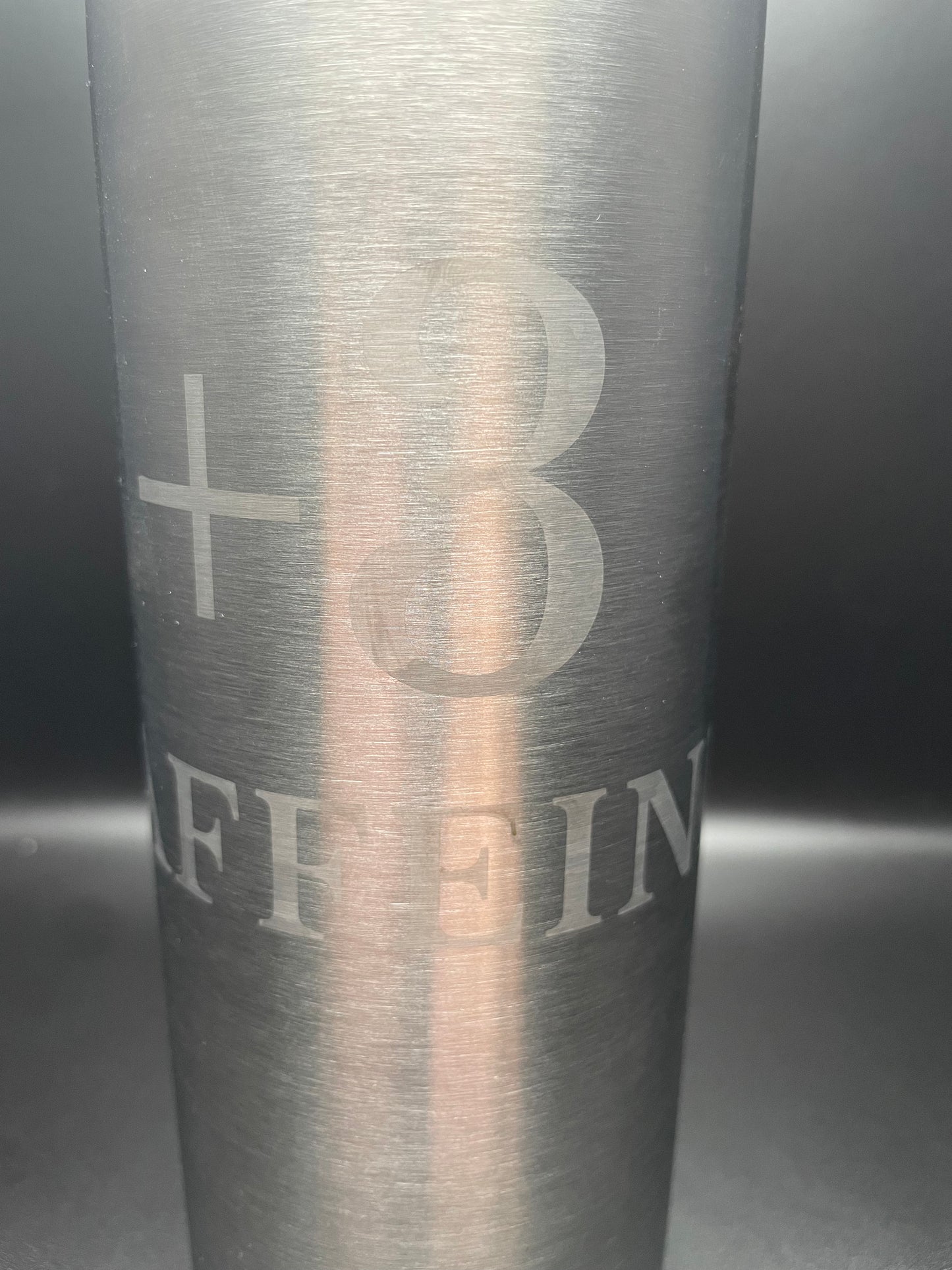 D&D Etched Stainless Steel Insulated Tumbler w/ Straw & Lid