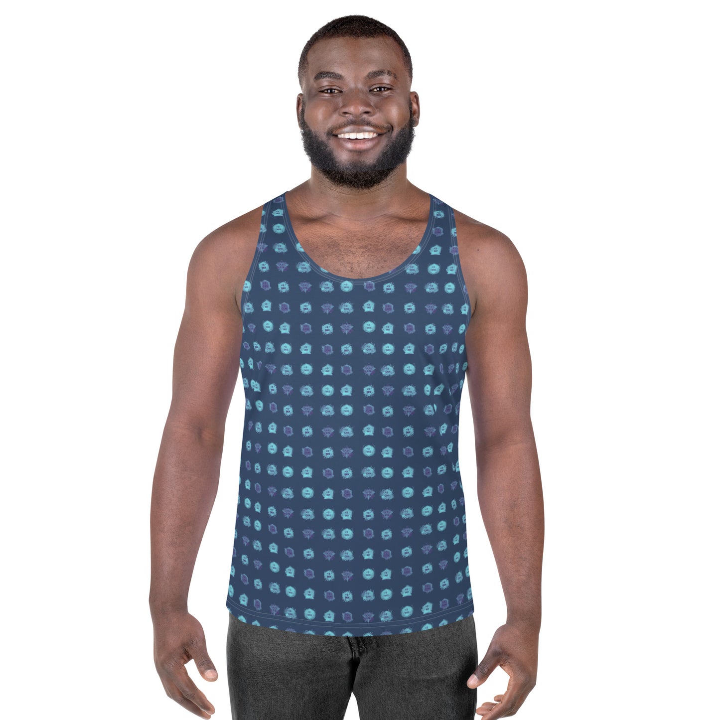 “D20 Stats” Men’s Tank Top