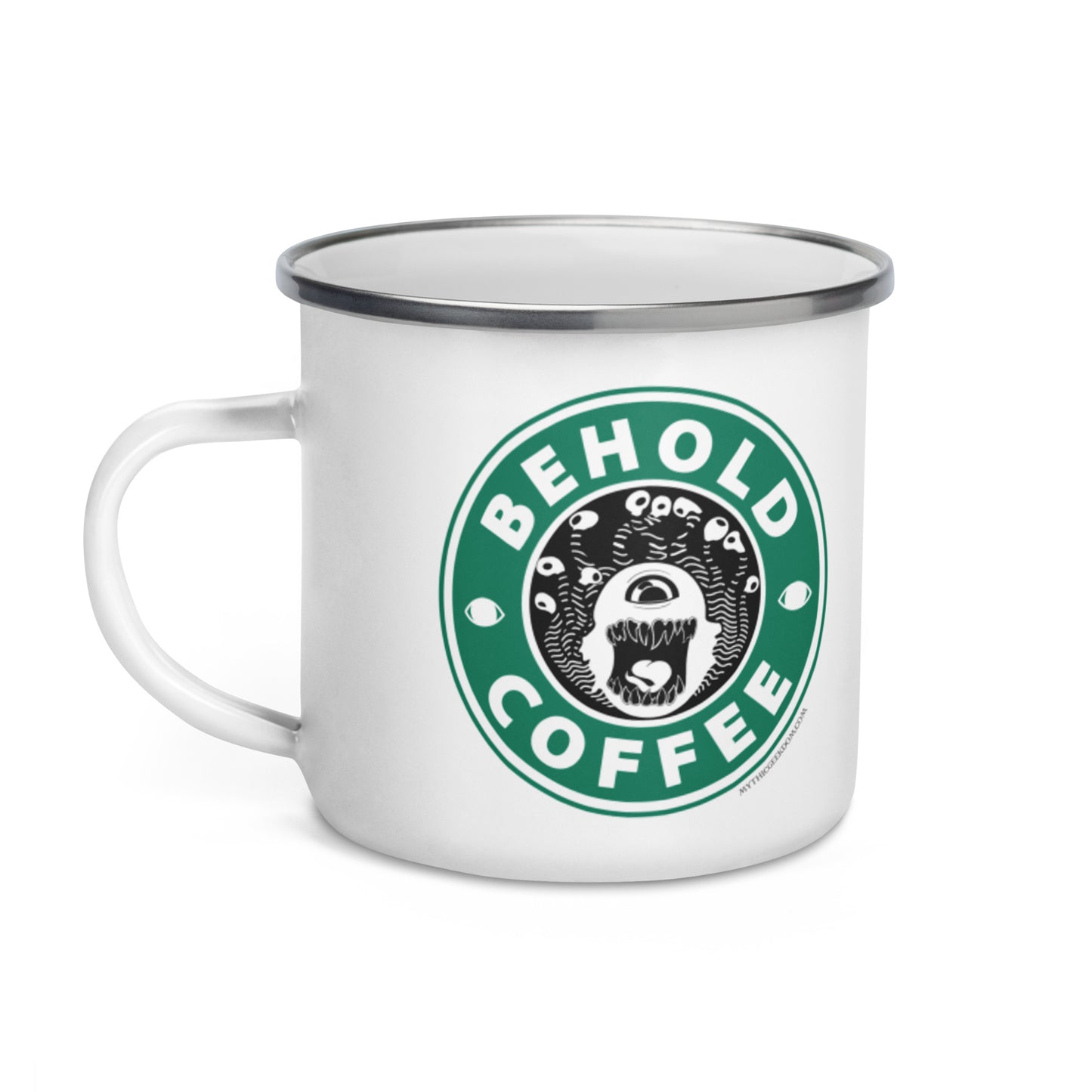 “Behold: Coffee” Camper Mug