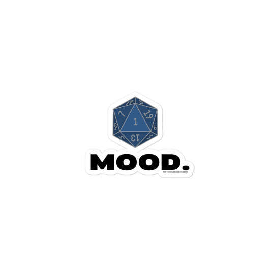 “Nat 1 Mood” Sticker