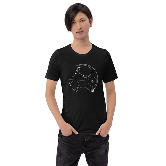 “Timelord” Circular Gallifreyan Unisex t-shirt