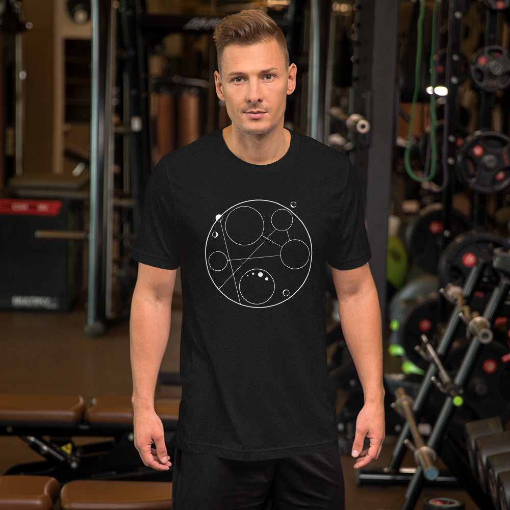 “Companion” Circular Gallifreyan Unisex t-shirt