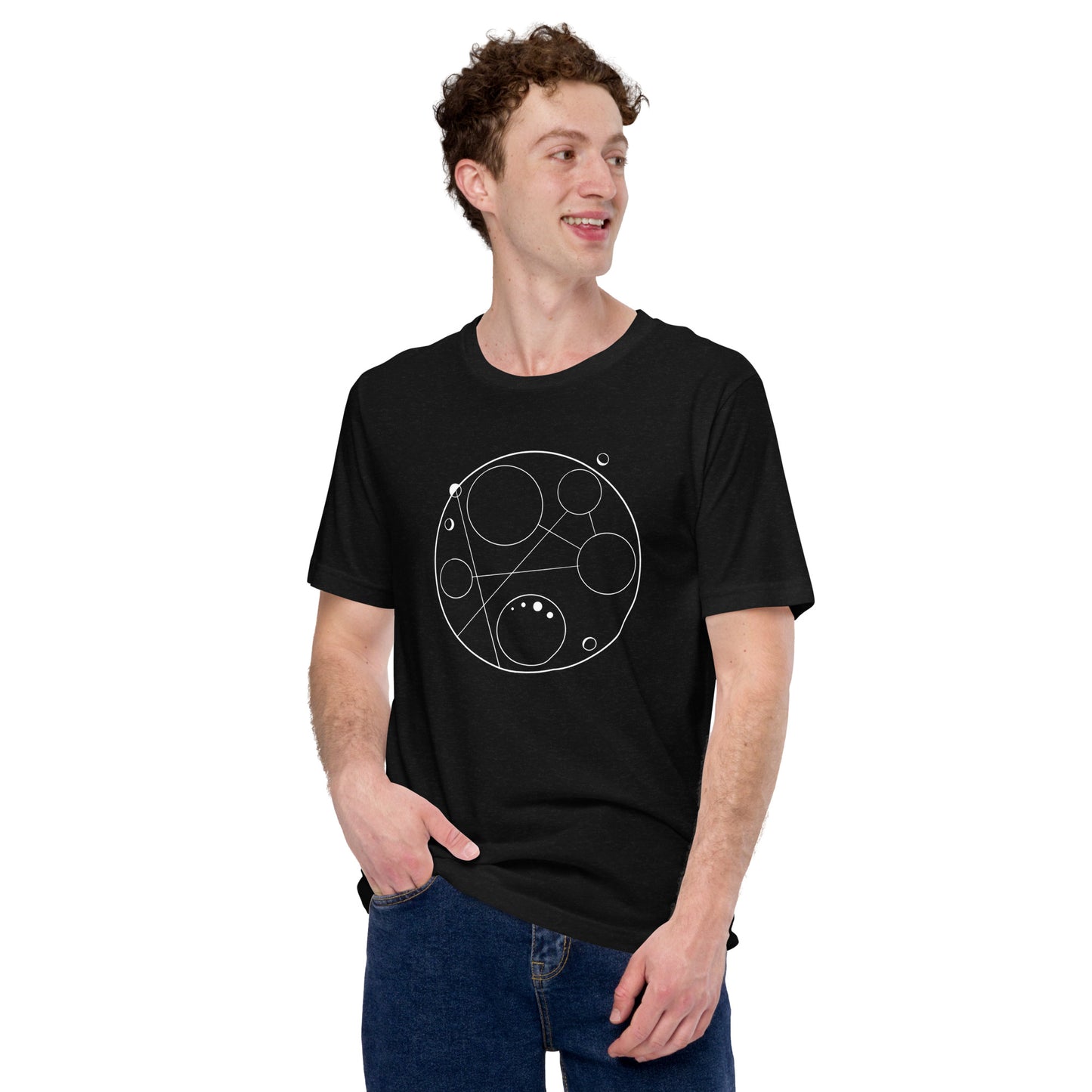 “Companion” Circular Gallifreyan Unisex t-shirt