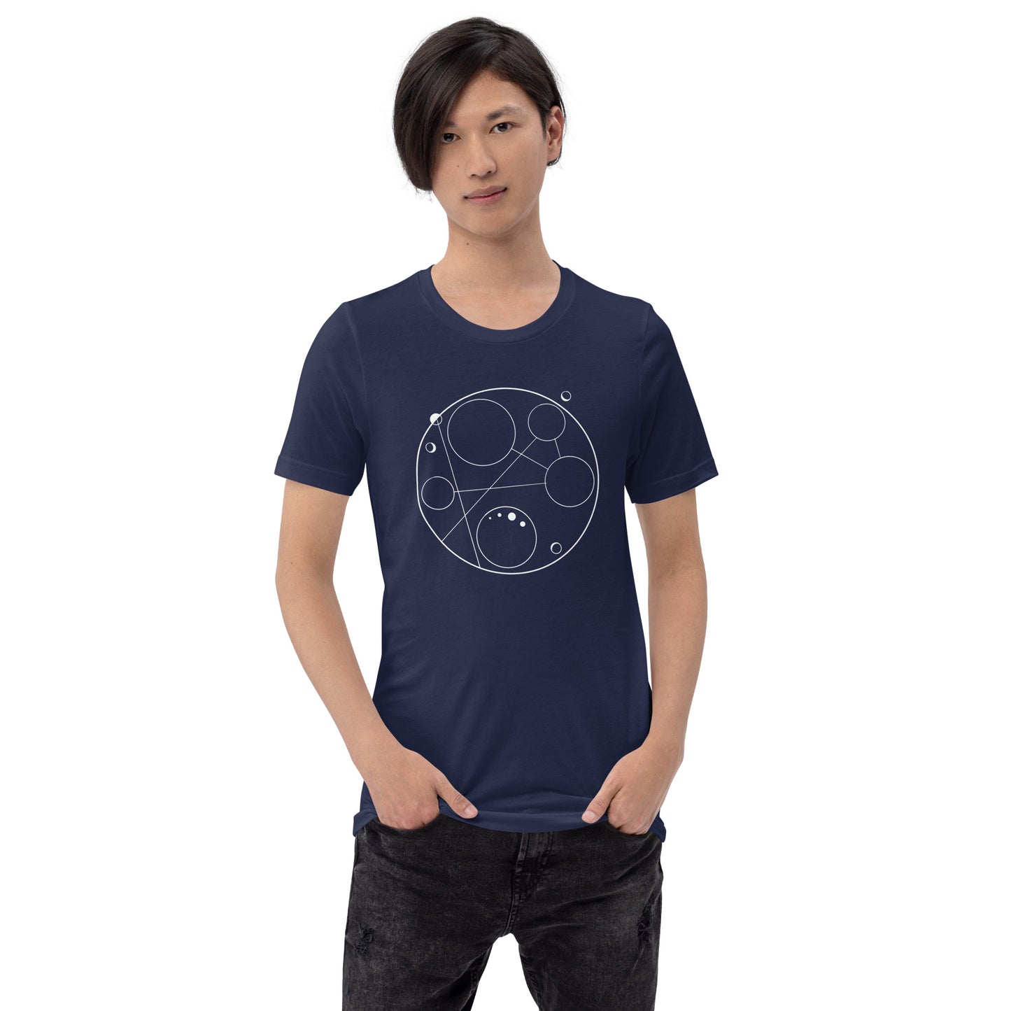 “Companion” Circular Gallifreyan Unisex t-shirt